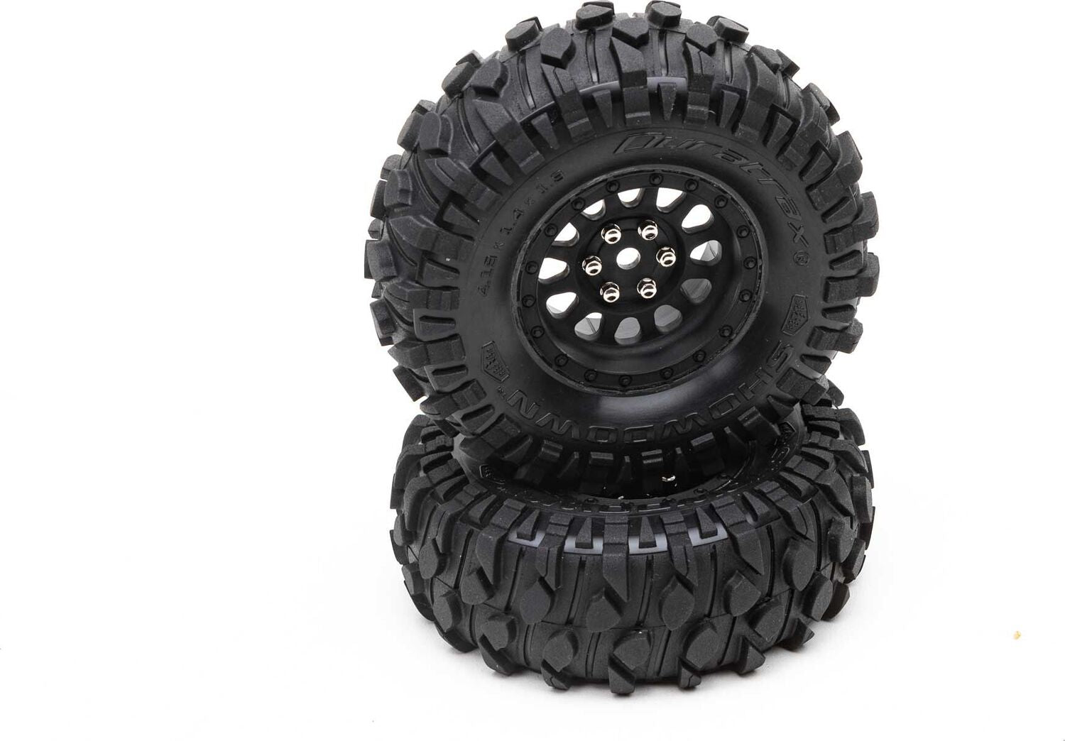 Class 1 Showdown CR C3 1.9" Mounted Tires Black (2)